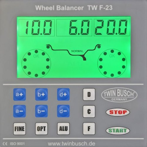 Equilibradora de ruedas automática - TW F-23