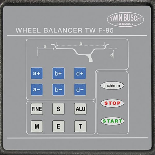 Equilibradora de ruedas automática - TW F-95
