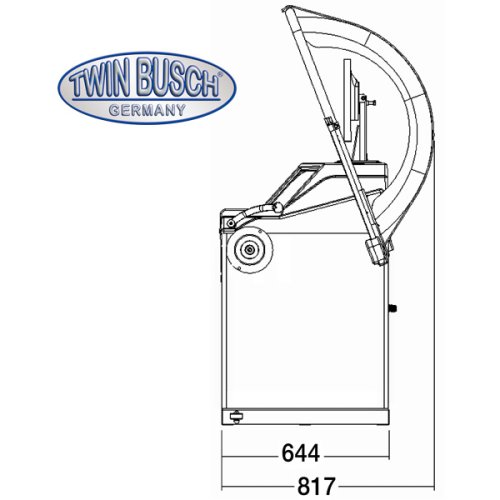 Equilibradora de ruedas automática - TWF-96